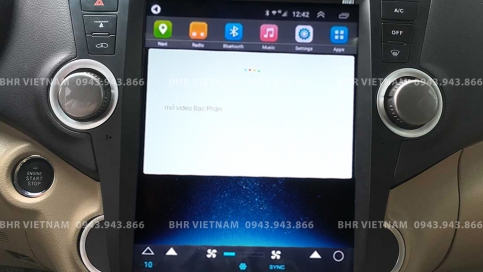 Màn hình DVD Android Tesla Toyota Highlander 2007 - 2013